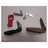 4 knives incl:guidesman