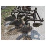 mounted 3 bottom plow