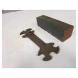 antique wrench & metal pc