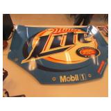 plastic miller lite display hood