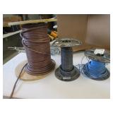 3 rolls of copper wire