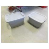 2 empty totes