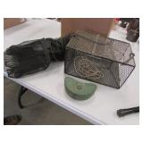 crickett box,trap & net
