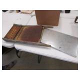 washboard & metal item