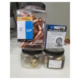 copper & brass items