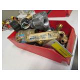 brass valves & items