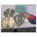 5 new saw blades(2 on far right are used)