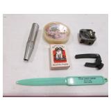 tipton lumber co. letter opener,playing cards,item