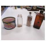 weldys drug store bottle noblesville & bottles,tin