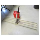 1 gal gas can & bull float for concrete