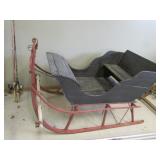 antique horse drawn sleigh