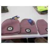 3- LED light hats (works)