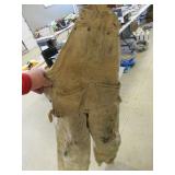 used carhartt trousers w/tool pouch