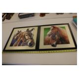 2 horse pictures