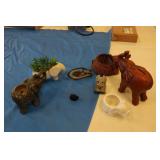 elephant items incl:bank