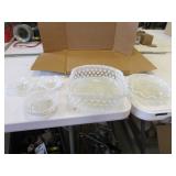 5 pcs of moonstone glass