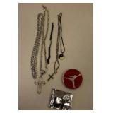 necklaces,jordan belt buckle & items