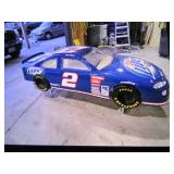 man cave plastic rusty wallace racecar display