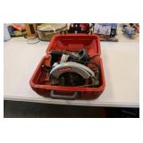 craftsman circular saw w/case