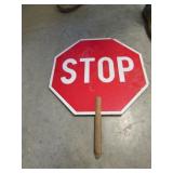 hand stop sign