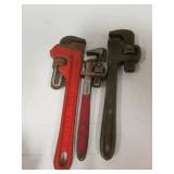 3 pipe wrenches