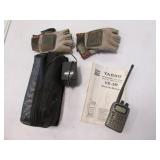 FM Transceiver,gloves & item