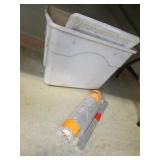 tote & aluminum rods