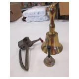 1878 G.W. R.R. Co brass bell,old shredder,bell