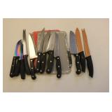 knives incl:chicago cutlery