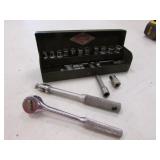small s&k socket set(ratchet is not s&k)