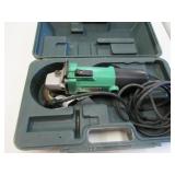 hitachi electric angle grinder w/case