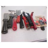 putty knives & items