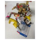 all brass items & items