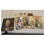 sporting magazines & ballcards