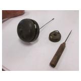 old bell,ice pick & item