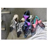 3 pairs of roller blades