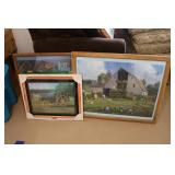 3 john deere wall pictures