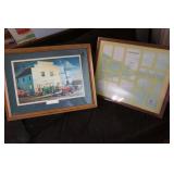 tractor wall picture & picture frame