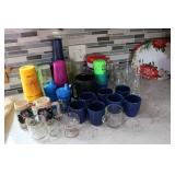 cups,toasters,pan & platter