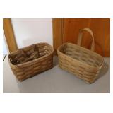 2 longaberger baskets