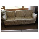 rattan bamboo sofa & extra cushions
