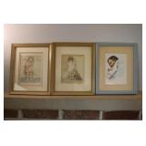 3 child wall pictures