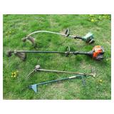 2 gas weedeater & tools
