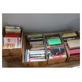 4 boxes of books
