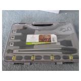 bbq set w/case