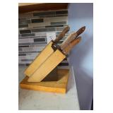 knife set & cutting board
