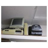 old computer system & items