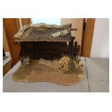 nativity set w/figurines
