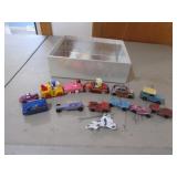toys incl;snoopy & smurfette