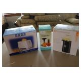 new toaster,popcorn maker & slicer